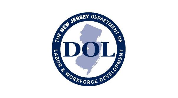 The New Jersey Department and Labor Workforce Development seal