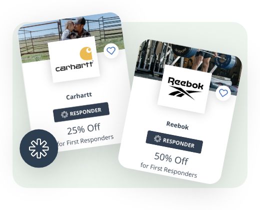 Carhartt and Reebok Exclusive Discount Offers for First responders