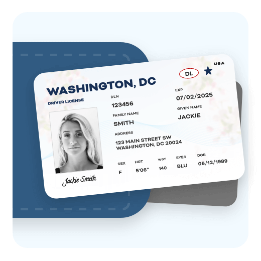 Washington, DC drivers license